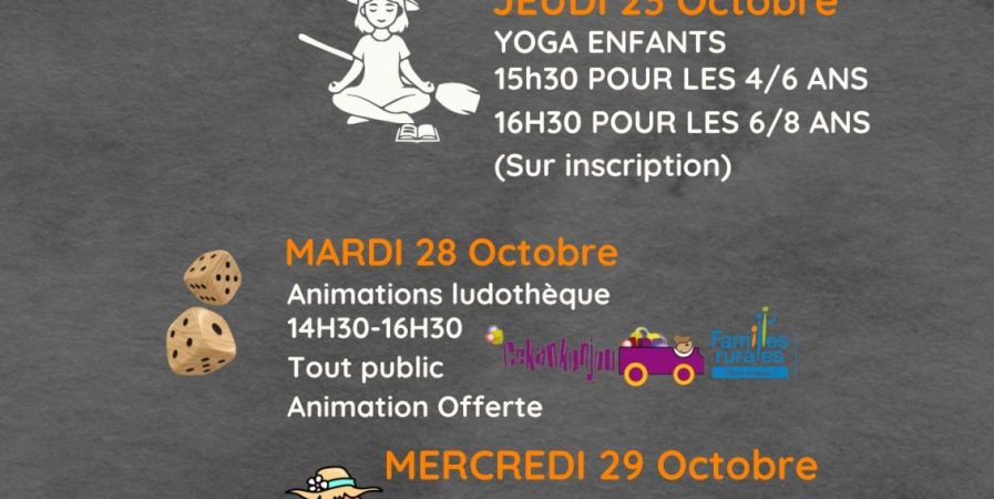 L’O’ des Sucs prend les couleurs d’Halloween – Un programme terrifiant