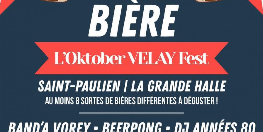 Oktober Velay Fest – Fête de la Bière