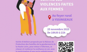 Soirée Ateliers – Ensemble contre les violences faites aux femmes_Yssingeaux