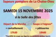 Téléthon : marche nocturne et soupe à l’oignon_La Chaise-Dieu