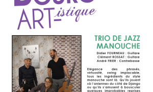 « Diabolo Swing » Trio de Jazz Manouche – Saison culturelle municipale_Bourg-Argental