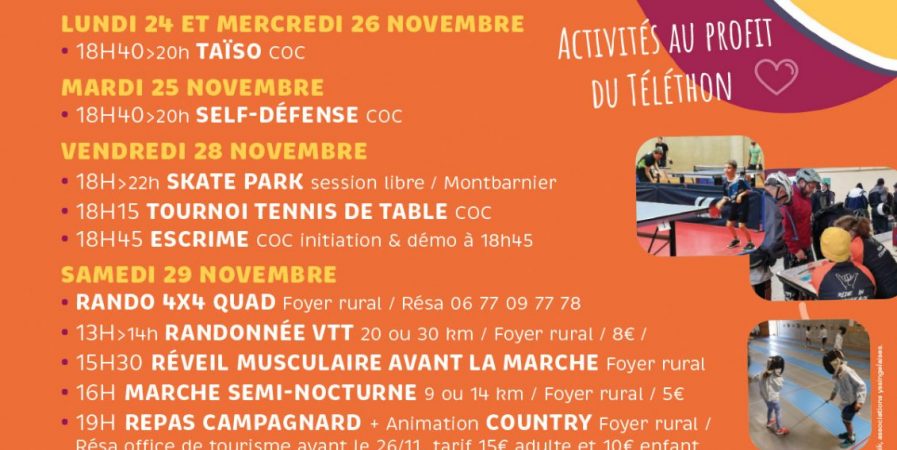 Initiation Taïso – TÉLÉTHON