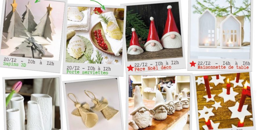 Stages créatifs de Noël