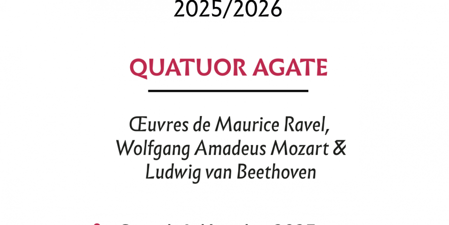 Concert du Quatuor Agate