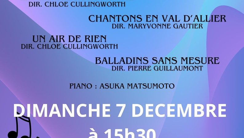 Concert des 4 Chorales