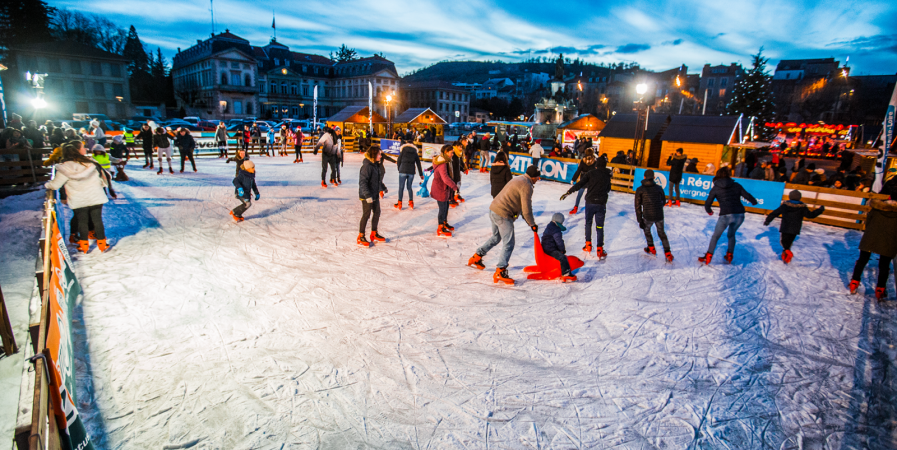 Patinoire de Noël du Puy-en-Velay
