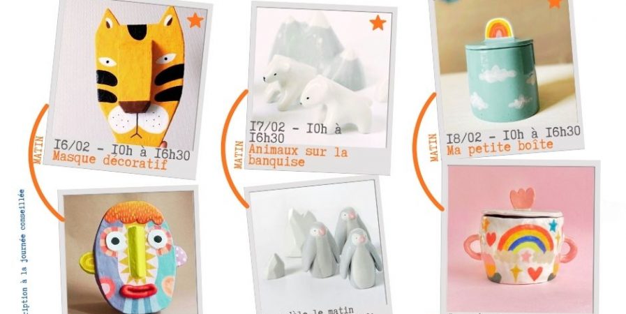 Ateliers modelage à l&rsquo;argile