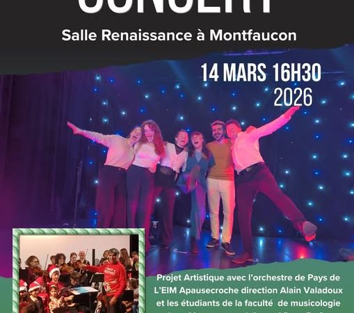 Concert The Jeannettes et l&rsquo;orchestre de Pays EIM