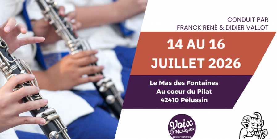 Stage de Clarinettes