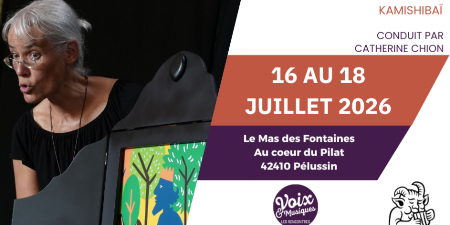 Stage Raconter en images – Rencontres Voix & Musiques 2026