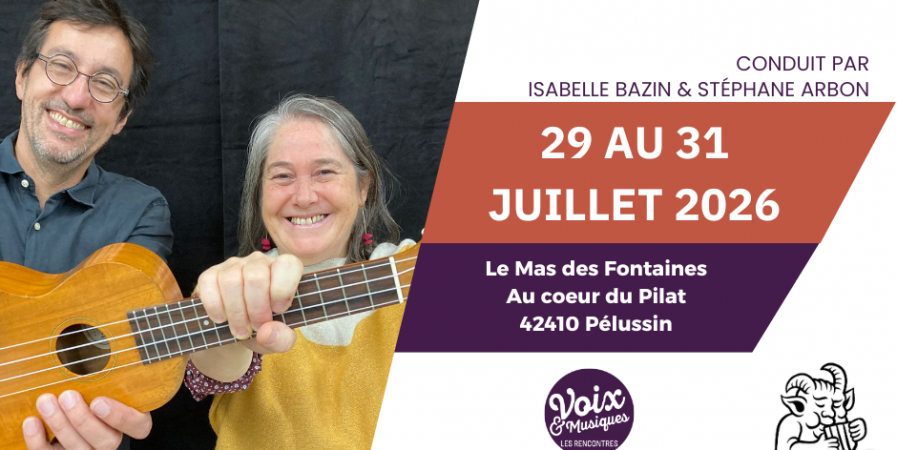 Stage ukulélé – Rencontres Voix & Musiques 2026