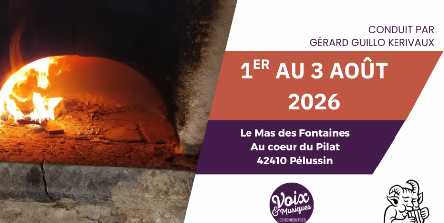 Stage Autour du four – Rencontres Voix & Musiques 2026