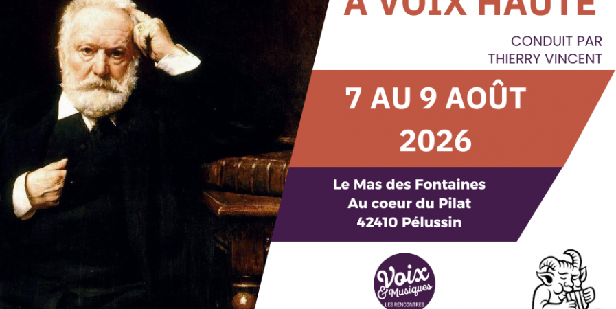 Stage Hugo à voix haute – Rencontres Voix & Musiques 2026