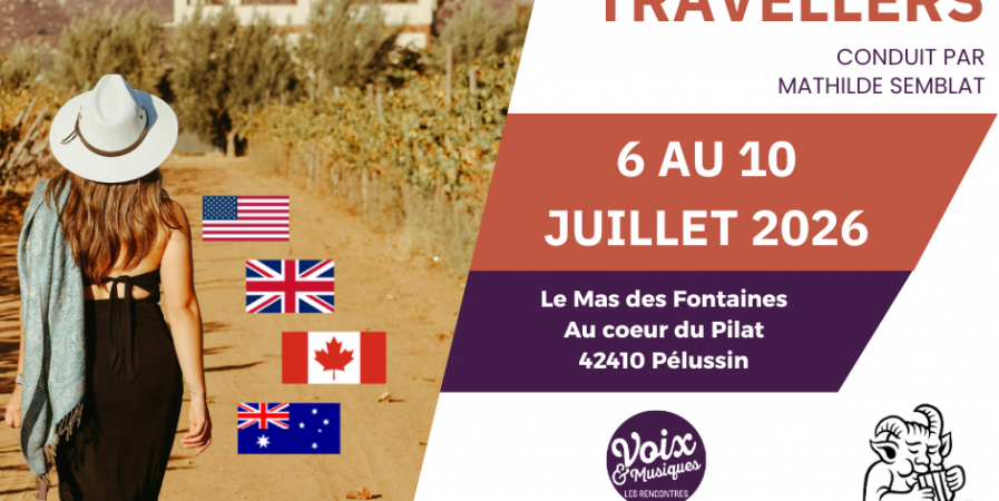 Stage Voix et Musiques « English for travellers »