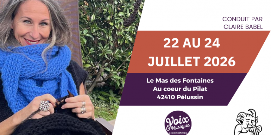 Stage tricot – Rencontres Voix & Musiques 2026