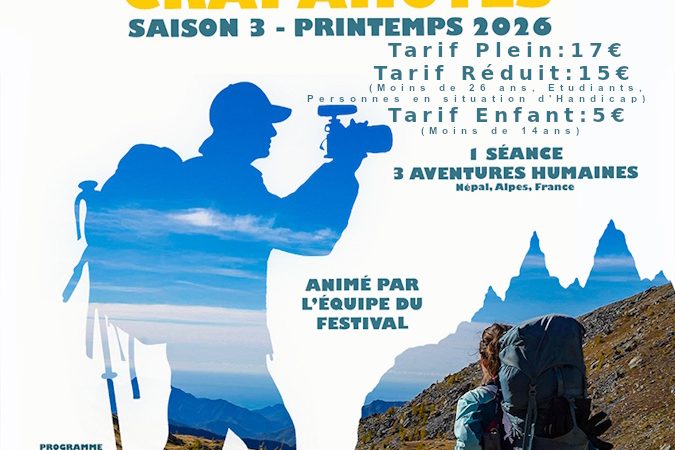 Festival du Film de Rando par Histoires & Crapahutes – saison 3