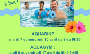 Séance Aquabike Adulte à L&rsquo;O&rsquo; des Sucs_Yssingeaux