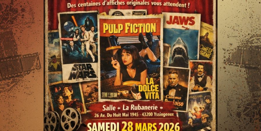 Grande vente d&rsquo;affiches de Cinéma