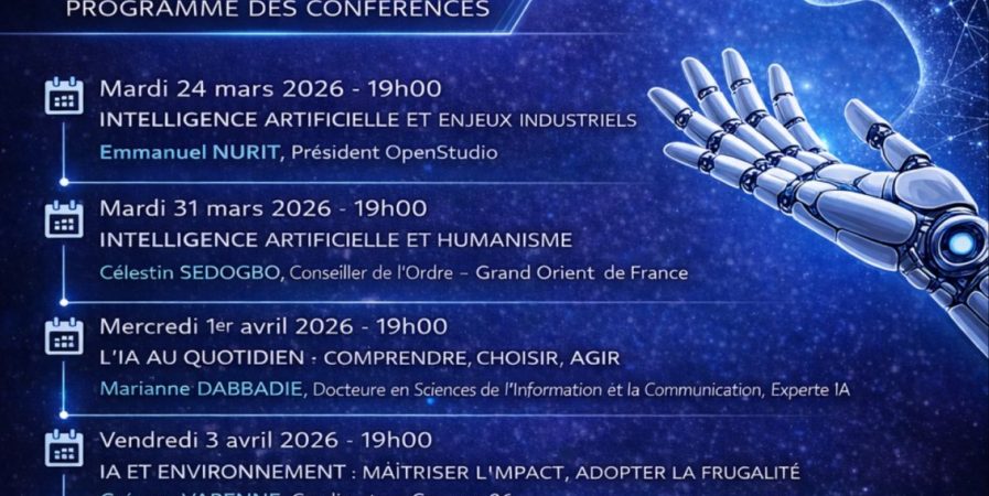 Conférence – Intelligence Artificielle et Humanisme