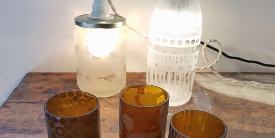 Atelier Verre – Gravez vos objets de décoration ou arts de la table