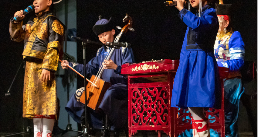 Spectacle de Mongolie