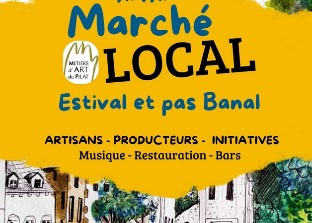 Marché local et pas banal !
