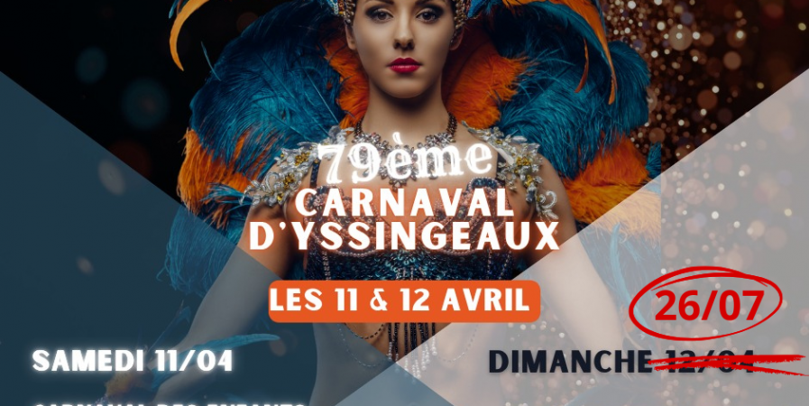 REPORT DU CORSO – 79ème Carnaval d&rsquo;Yssingeaux
