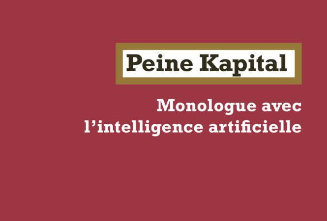 Apéro-philo avec Marie José Mondzain, garanti sans IA !