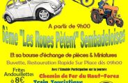 EVE-« les Roues pètent » : 6ème exposition de véhicules anciens et bourse d&rsquo;échange de pièces_Sembadel-Affiche