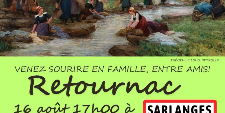 Bavardages des Lavandières à Sarlanges