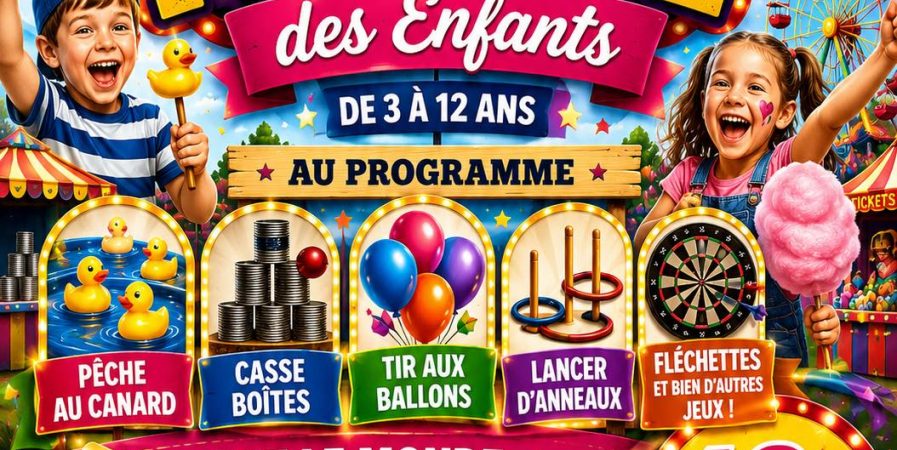 Fête foraine des enfants au Lac de Lavalette