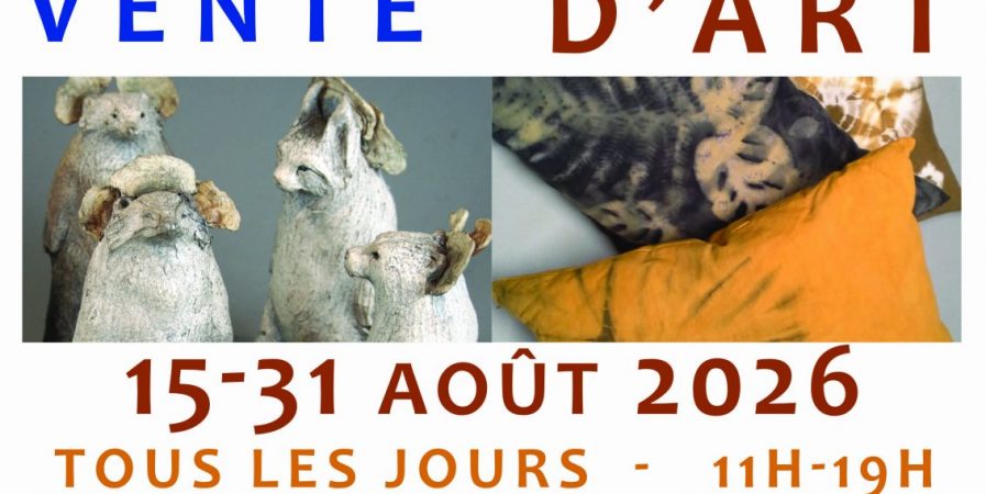 Expo-vente Métiers d&rsquo;art