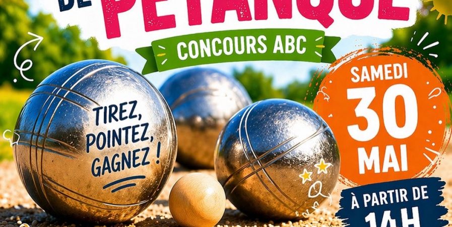 Concours de pétanque