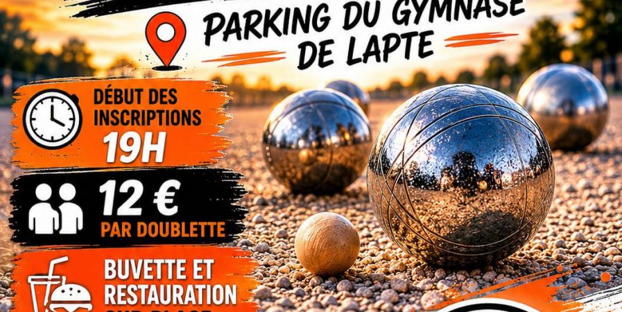 Concours de pétanque