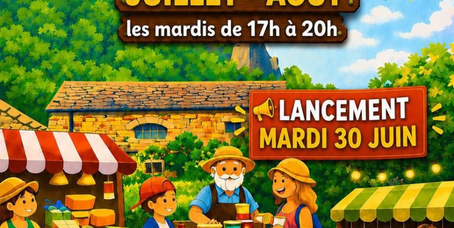 Marché Estival d&rsquo;Araules