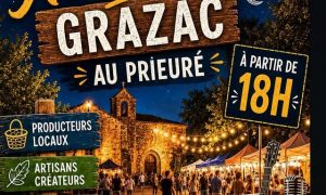 Marché nocturne et Concert_Grazac
