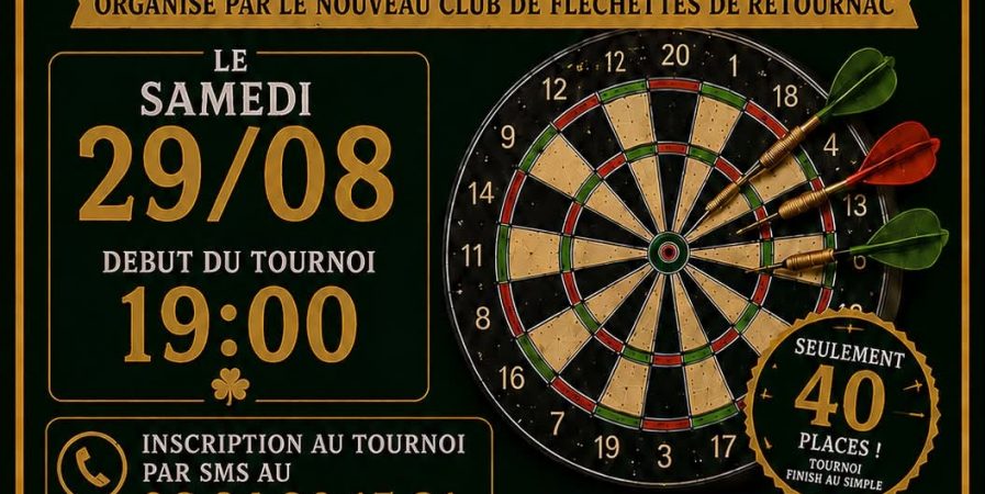 Tournoi de fléchettes
