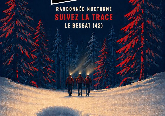 La rando nocturne de La Nuit Blanche du Pilat