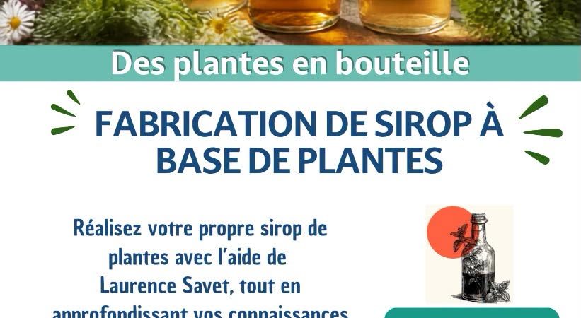 Fabrication de sirop à base de plantes