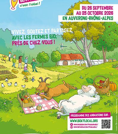 20ème édition de « Manger Bio et Local, c&rsquo;est l&rsquo;idéal » – Dégustation au Panier du Pilat