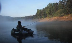 Pêche à la retenue de Lavalette