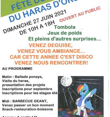 Fête du club du haras d’ors